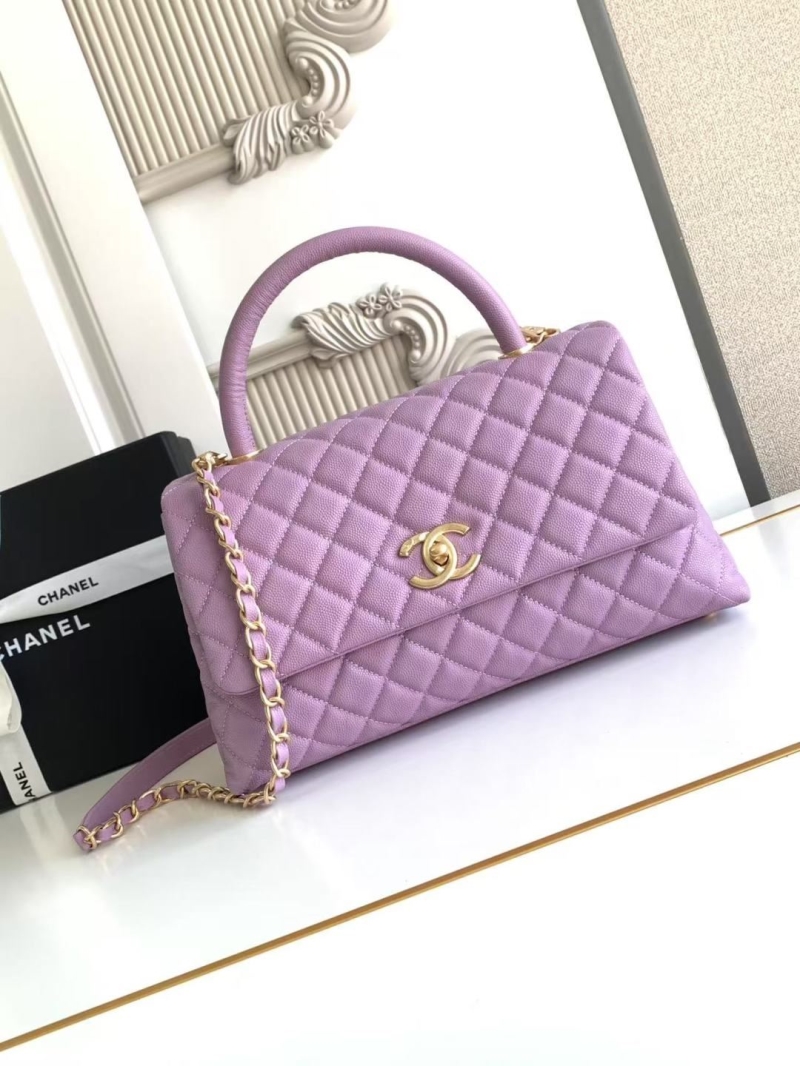 Ch**el top handle bags